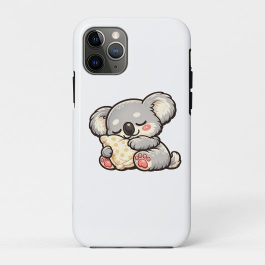 Schattige slapende koala met kussen Case-Mate iPhone case (Achterkant)