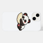 Schattige slapende panda met kussen Case-Mate iPhone case (Achterkant (horizontaal))
