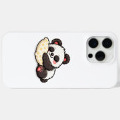 Schattige slapende panda met kussen Case-Mate iPhone case (Achterkant (horizontaal))