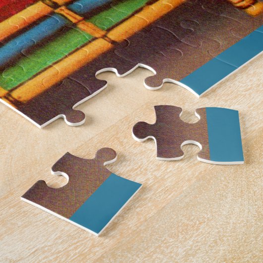 schattige slapende puppy legpuzzel (Zijkant)