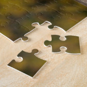 Schattige slapende vos in het wild legpuzzel (Zijkant)