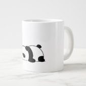 Schattige slaperig panda ontwerp grote koffiekop (Voorkant rechts)