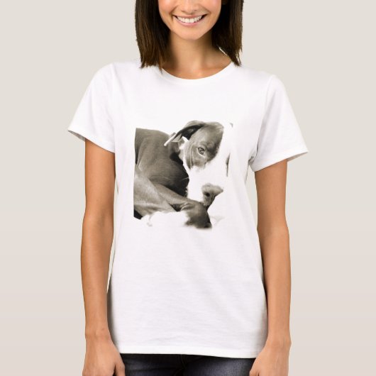 schattige slaperige knul t-shirt (Voorkant)