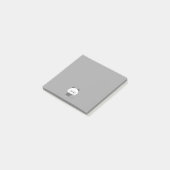 Schattige slaperige panda post-it® notes (Schuin)