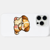 Schattige slaperige puppy met kussen Case-Mate iPhone case (Achterkant (horizontaal))