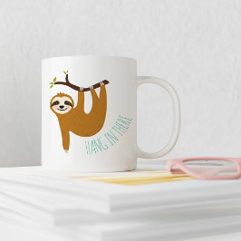 Schattige sleuf "Hang daar in" Koffiemok