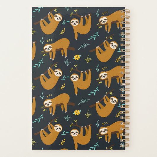 Schattige sleuf "Hang daar in" Planner (Achterkant)