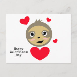 Schattige sleuf met hart - Fijne Valentijnsdag Briefkaart
