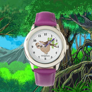 schattige sloeber naam toevoegen Kijk uit Horloge