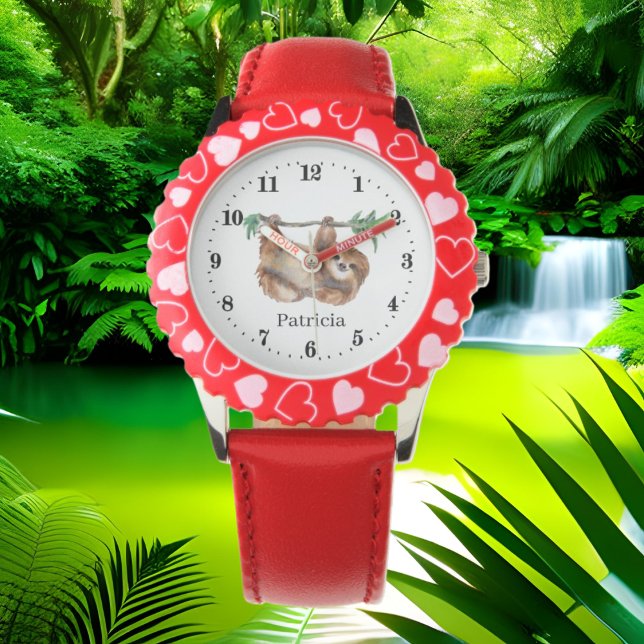 schattige sloeber naam toevoegen Kijk uit Horloge (Creator heeft geüpload)