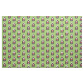 schattige sloep met rood hart stof (Yard (91,4 cm))