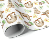 schattige sloppenfeest cadeaupapier (Rol Hoek)