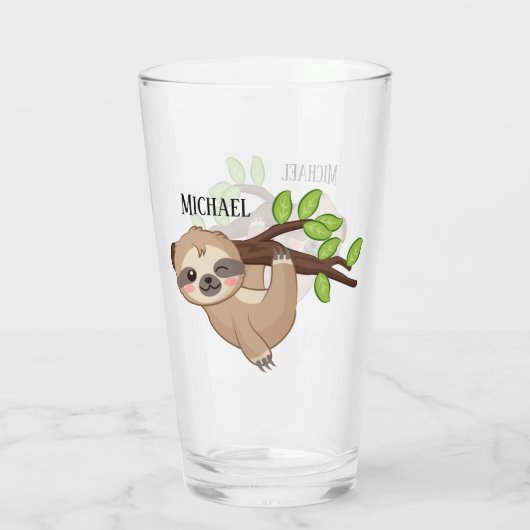 schattige slotenliefhebbers noemen Glass Glas (Achterkant)