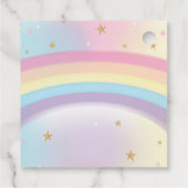 Schattige Sloth Art Verffeestje Verjaardag Dank u Bedankjes Labels (Achterkant)