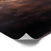 Schattige Sloth-profiel Poster (Hoek)