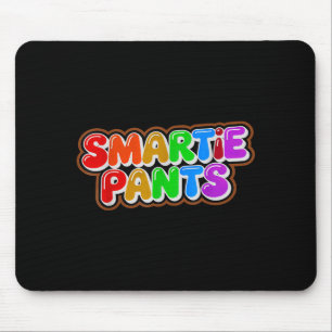 Schattige Smartie Broek Squad Slim Educatief Muismat