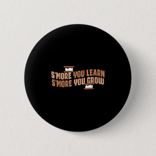 Schattige Smeer Je leert Smeer Je groeit Motivatie Ronde Button 5,7 Cm