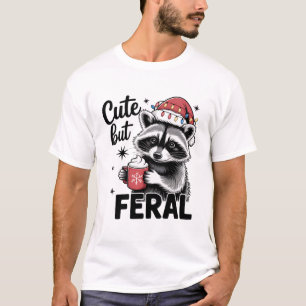 Schattige Sneeuwman Leest Boek Winter Bloem Kunst T-shirt