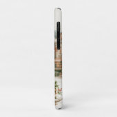 Schattige Sneeuwman Sneeuwbol Case-Mate iPhone Case (Achterkant/links)