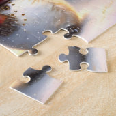 Schattige Sneeuwmannen Legpuzzel (Zijkant)