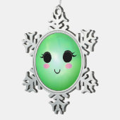 Schattige sneeuwvlok Ornament (Rechts)