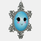 Schattige sneeuwvlok Ornament (Links)