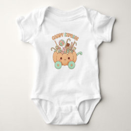 Schattige Snoep Express Baby Bodysuit