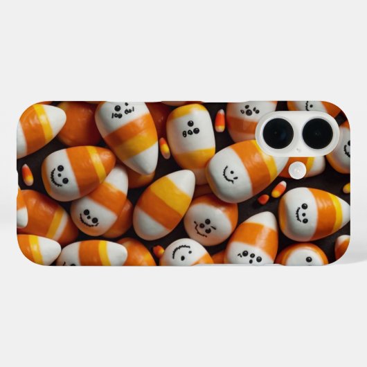 Schattige Snoep Halloween Case-Mate iPhone Case (Achterkant (horizontaal))