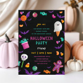 Schattige Snoep Lijst l Halloween Funny Kinder Par Kaart