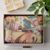 Schattige Snoep Pin Up Tissuepapier (Geschenk)