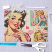 Schattige Snoep Pin Up Tissuepapier (Craft)