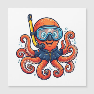 Schattige snorkel octopus - Oceaanverkenner