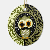 schattige snuituif keramisch ornament (Links)