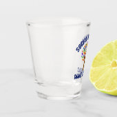 Schattige sociaal werk Quote sociaal werker Shot Glas (Links)