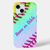 Schattige, Softball Telefoonhoesjes, OUDER tot NIE Case-Mate iPhone Case (Achterkant)