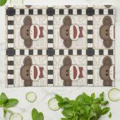 Schattige sokaakkleutel Home Decor-items Theedoek (Gevouwen)