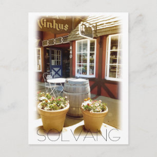 Schattige Solvang Briefkaart! Briefkaart
