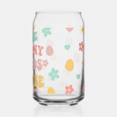 Schattige "Some Bunny Needs Coffee" grappig Blikvorm Glas (Links)