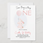 Schattige Some Bunny wordt een verjaardag Kaart (Voorkant)