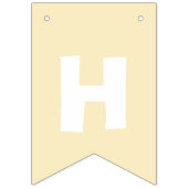 Schattige Sommige Konijntje en Bloemen Regenboog G Vlaggetjes (Tweede vlag)