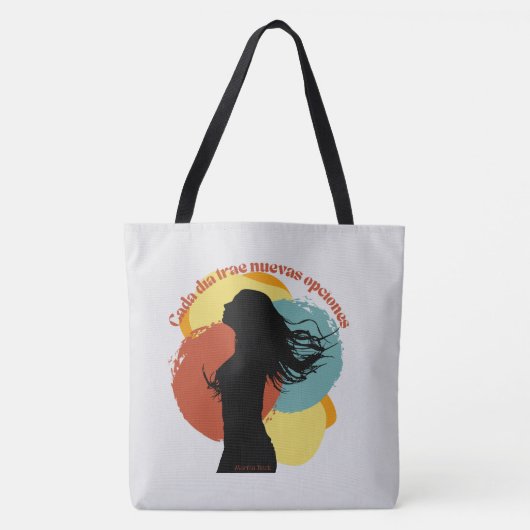 Schattige Spaans gezegde Canvas tas (Voorkant)