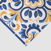 Schattige Spaans tegel patroon decoupage Tissuepapier (Detail)