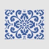 Schattige Spaans tegel patroon decoupage Tissuepapier (Voorkant)