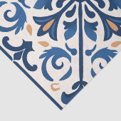 Schattige Spaans tegel patroon decoupage Tissuepapier (Detail)