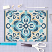 Schattige Spaans tegel patroon decoupage Tissuepapier (Craft)