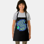 Schattige Space Quote "Je bent uit deze wereld" Schort (Insitu)