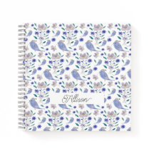 Schattige Sparrow en Blue Flower Pet