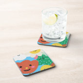 Schattige speelgoed op Onderzetters - Schattig dec (Rechterzijde)