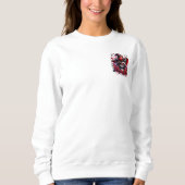 Schattige & speels Raccoon leuk Sweatshirt (Voorkant)