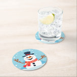 Schattige speels sneeuwman papier Onderzetter<br><div class="desc">Transformeer je tafel in een winterwonderland met onze heerlijke Snowman Paper Onderzetters! Deze onderzetters zijn de perfecte aanvulling op uw vakantiebijeenkomsten of dagelijks gebruik tijdens het kille seizoen. Of u nu warme cacao bij de open haard drinkt of een vrolijke bijeenkomst met vrienden en familie organiseert, onze Snowman Paper-Onderzetters zijn...</div>